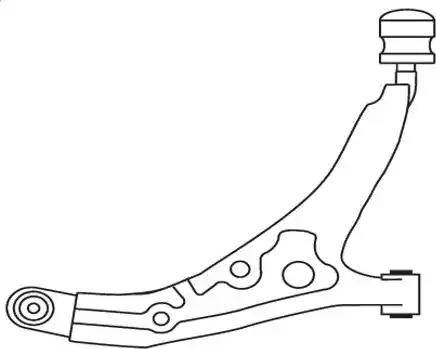 FRAP 1855 - Braccio oscillante, Sospensione ruota autozon.pro
