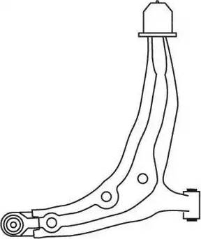 FRAP 3966 - Braccio oscillante, Sospensione ruota autozon.pro