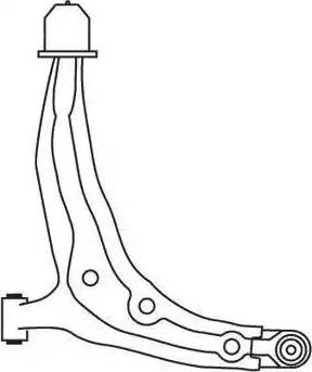 FRAP 3967 - Braccio oscillante, Sospensione ruota autozon.pro