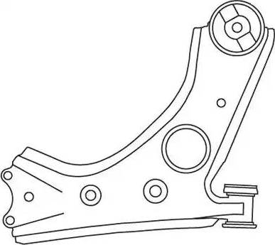 FRAP 3986 - Braccio oscillante, Sospensione ruota autozon.pro