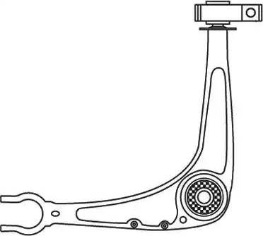 FRAP 3935 - Braccio oscillante, Sospensione ruota autozon.pro