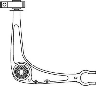 FRAP 3936 - Braccio oscillante, Sospensione ruota autozon.pro