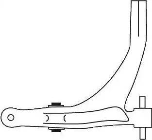 FRAP 3444 - Braccio oscillante, Sospensione ruota autozon.pro