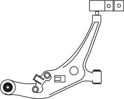 FRAP 3459 - Braccio oscillante, Sospensione ruota autozon.pro