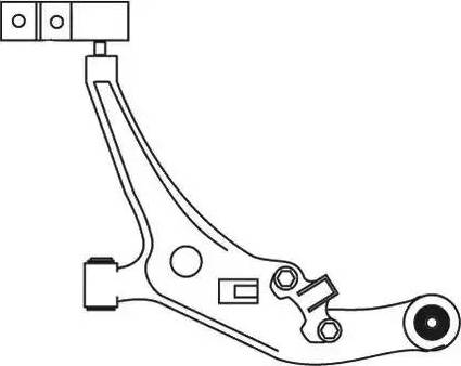 FRAP 3460 - Braccio oscillante, Sospensione ruota autozon.pro