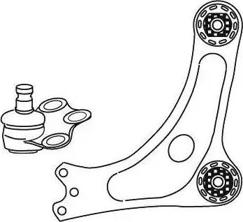 FRAP 3402 - Braccio oscillante, Sospensione ruota autozon.pro