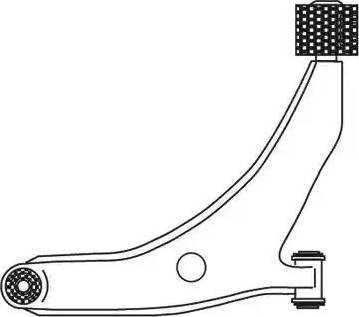 FRAP 3554 - Braccio oscillante, Sospensione ruota autozon.pro