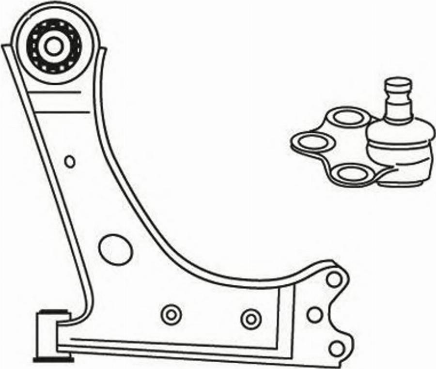 FRAP 3685 - Braccio oscillante, Sospensione ruota autozon.pro