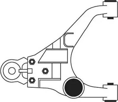 FRAP 3634 - Braccio oscillante, Sospensione ruota autozon.pro