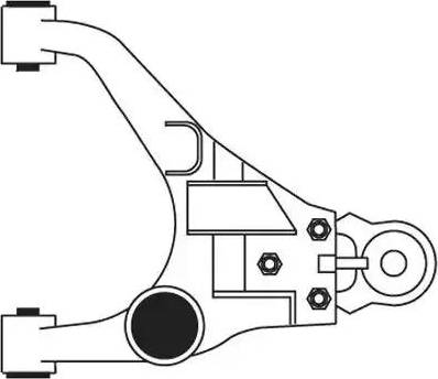 FRAP 3635 - Braccio oscillante, Sospensione ruota autozon.pro