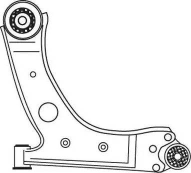 FRAP 3625 - Braccio oscillante, Sospensione ruota autozon.pro