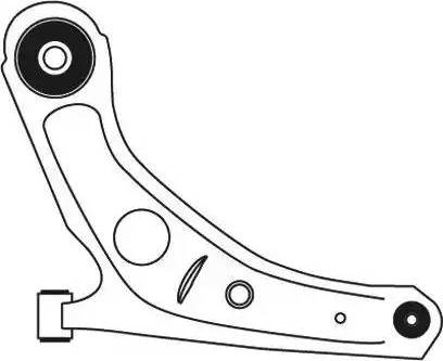 FRAP 3047 - Braccio oscillante, Sospensione ruota autozon.pro