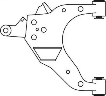 FRAP 3166 - Braccio oscillante, Sospensione ruota autozon.pro