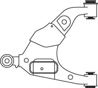 FRAP 3172 - Braccio oscillante, Sospensione ruota autozon.pro