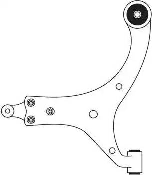 FRAP 3845 - Braccio oscillante, Sospensione ruota autozon.pro