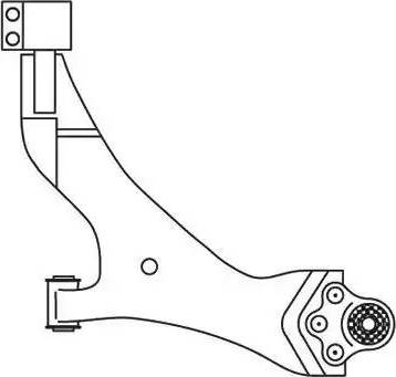 FRAP 3851 - Braccio oscillante, Sospensione ruota autozon.pro