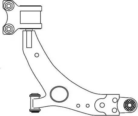 FRAP 3865 - Braccio oscillante, Sospensione ruota autozon.pro