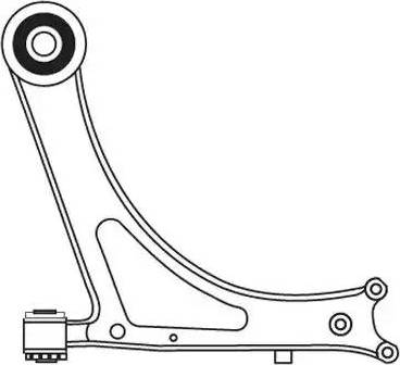 FRAP 3338 - Braccio oscillante, Sospensione ruota autozon.pro