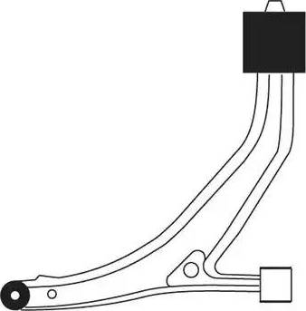 FRAP 3331 - Braccio oscillante, Sospensione ruota autozon.pro