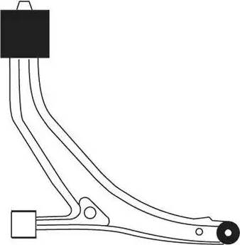 FRAP 3332 - Braccio oscillante, Sospensione ruota autozon.pro