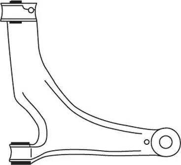 FRAP 2480 - Braccio oscillante, Sospensione ruota autozon.pro