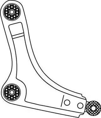 FRAP 2503 - Braccio oscillante, Sospensione ruota autozon.pro