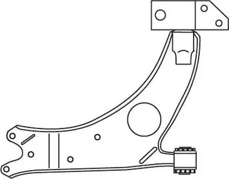 FRAP 2604 - Braccio oscillante, Sospensione ruota autozon.pro