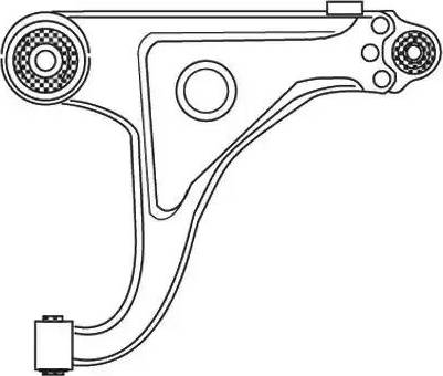 FRAP 2255 - Braccio oscillante, Sospensione ruota autozon.pro