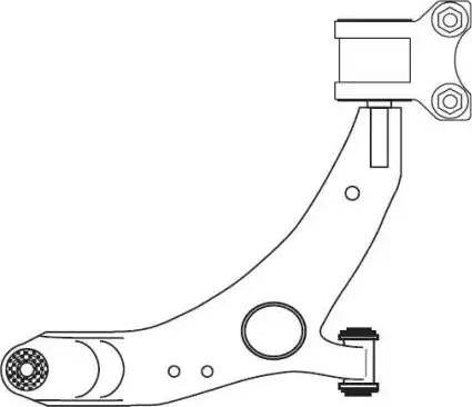 FRAP 2750 - Braccio oscillante, Sospensione ruota autozon.pro