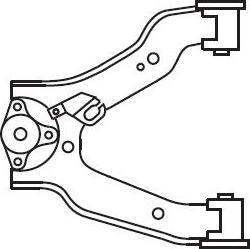 FRAP F4454 - Braccio oscillante, Sospensione ruota autozon.pro