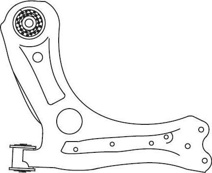 FRAP F4552 - Braccio oscillante, Sospensione ruota autozon.pro