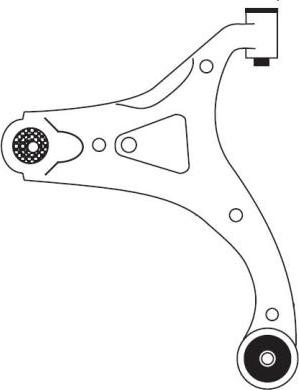 FRAP F4505 - Braccio oscillante, Sospensione ruota autozon.pro