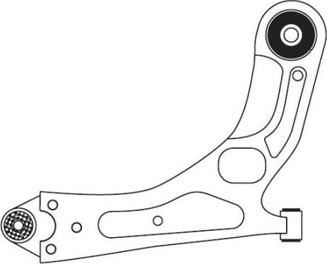 FRAP F4623 - Braccio oscillante, Sospensione ruota autozon.pro