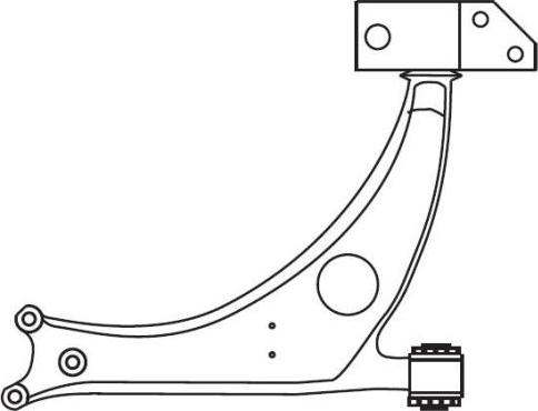 FRAP F4034 - Braccio oscillante, Sospensione ruota autozon.pro