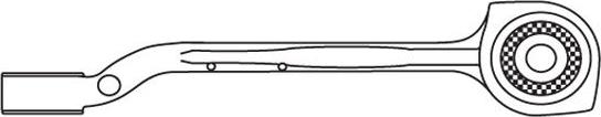 FRAP F4072 - Braccio oscillante, Sospensione ruota autozon.pro