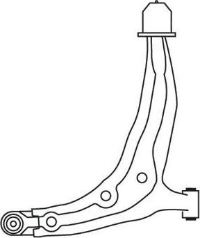 FRAP F3966 - Braccio oscillante, Sospensione ruota autozon.pro