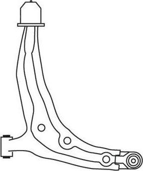 FRAP F3967 - Braccio oscillante, Sospensione ruota autozon.pro