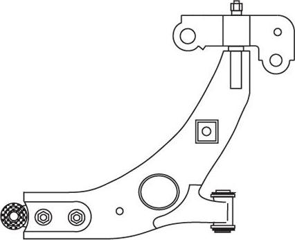 FRAP F3511 - Braccio oscillante, Sospensione ruota autozon.pro