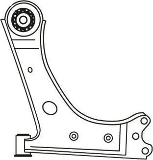 FRAP F3683 - Braccio oscillante, Sospensione ruota autozon.pro