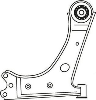 FRAP F3682 - Braccio oscillante, Sospensione ruota autozon.pro