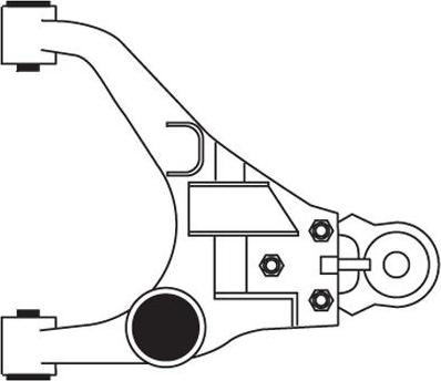 FRAP F3635 - Braccio oscillante, Sospensione ruota autozon.pro