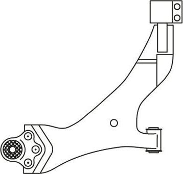 FRAP F3850 - Braccio oscillante, Sospensione ruota autozon.pro