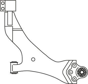 FRAP F3851 - Braccio oscillante, Sospensione ruota autozon.pro