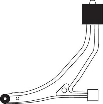 FRAP F3331 - Braccio oscillante, Sospensione ruota autozon.pro