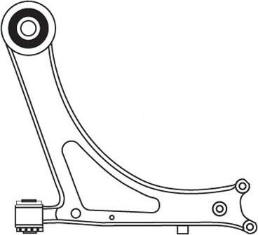 FRAP F3338 - Braccio oscillante, Sospensione ruota autozon.pro