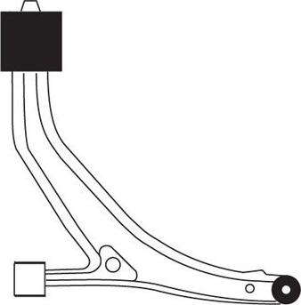 FRAP F3332 - Braccio oscillante, Sospensione ruota autozon.pro