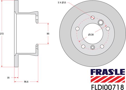 FRAS-LE FLDI00718 - Discofreno autozon.pro