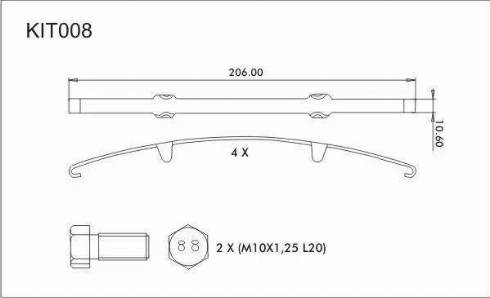 FRAS-LE PD/529-K08_CV Advanced - Kit pastiglie freno, Freno a disco autozon.pro