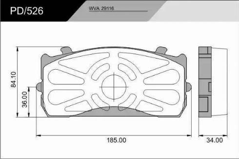 FRAS-LE PD/526-K02_CV Advanced - Kit pastiglie freno, Freno a disco autozon.pro