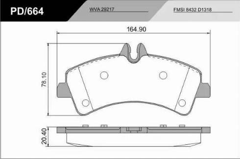 FRAS-LE PD/664_CV Advanced - Kit pastiglie freno, Freno a disco autozon.pro